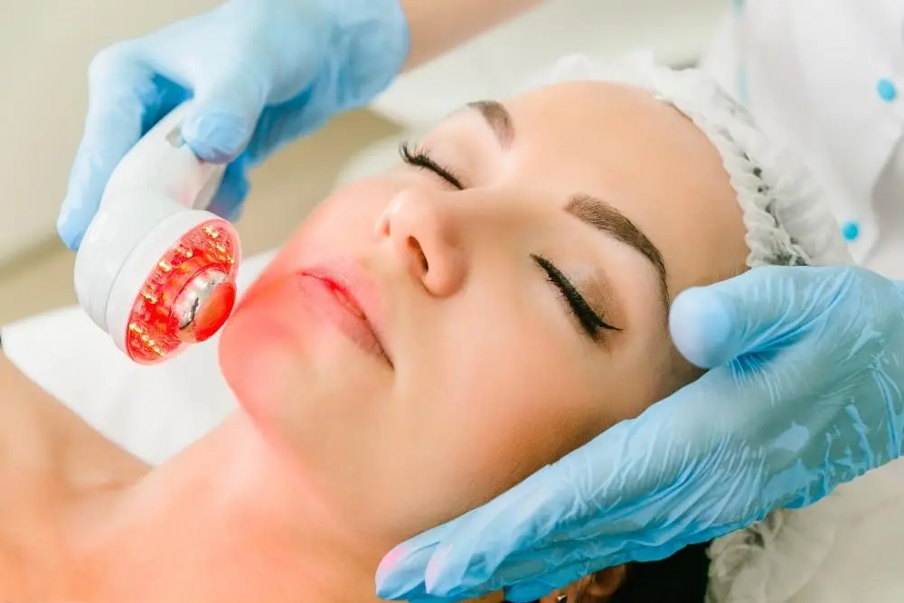 woman having non-surgical Morph8 treatment Royal Leamington Spa
